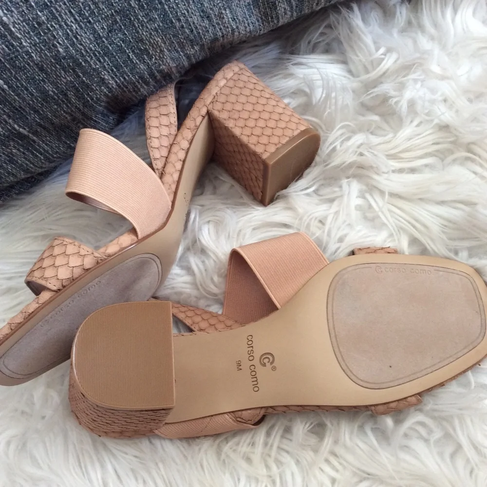 Corso Como Hally 2 Block Heel Sandal